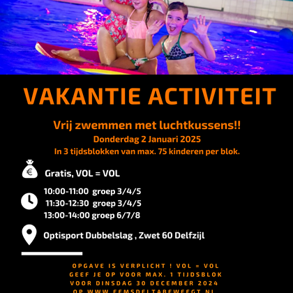 Kerstvakantie activiteit 